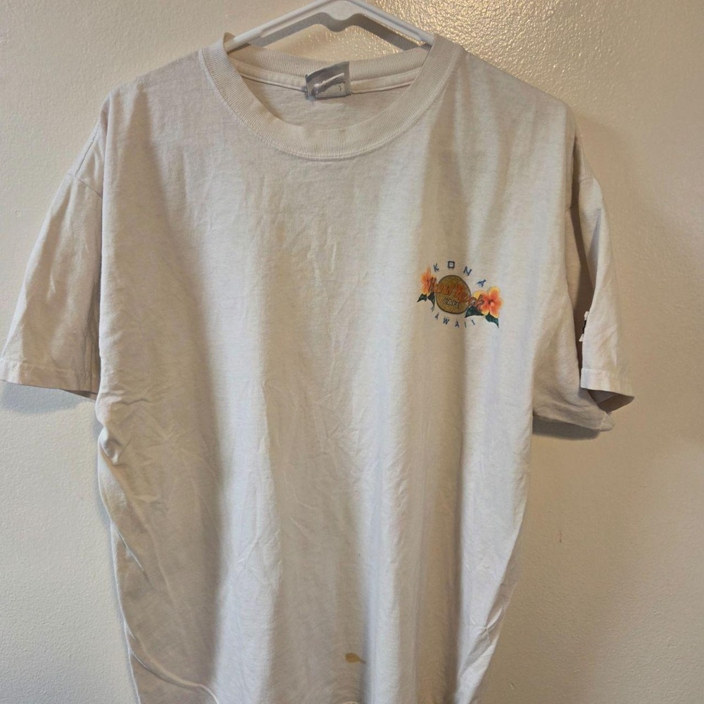 Vintage Early 2000s Y2K‎ Hard Rock Cafe Kona, Hawaii Graphic Tee